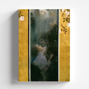 Love by Gustav Klimt (1889) | Art Nouveau (Modern), Symbolism (B4697)