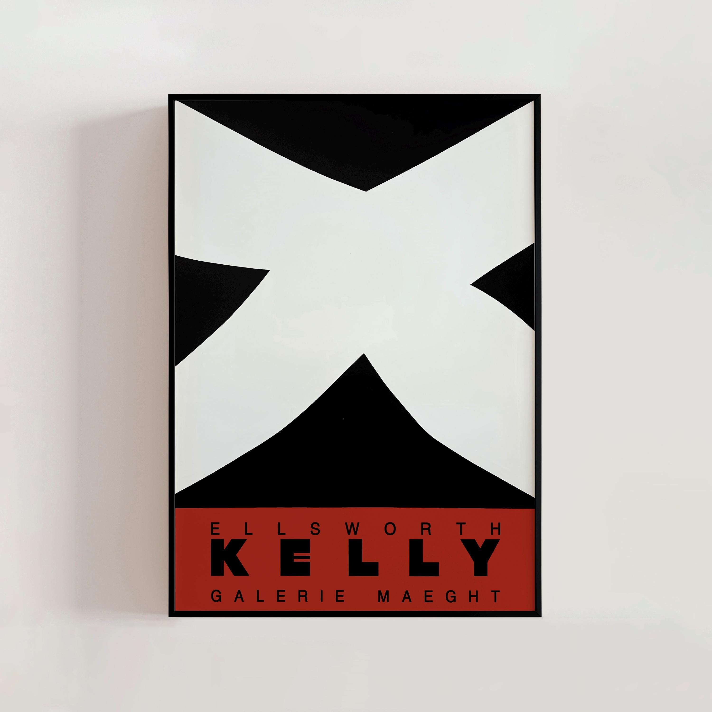 定率割引 西日本 Ellsworth Kelly Galerie Maeght 1958 Exhibition Poster その他