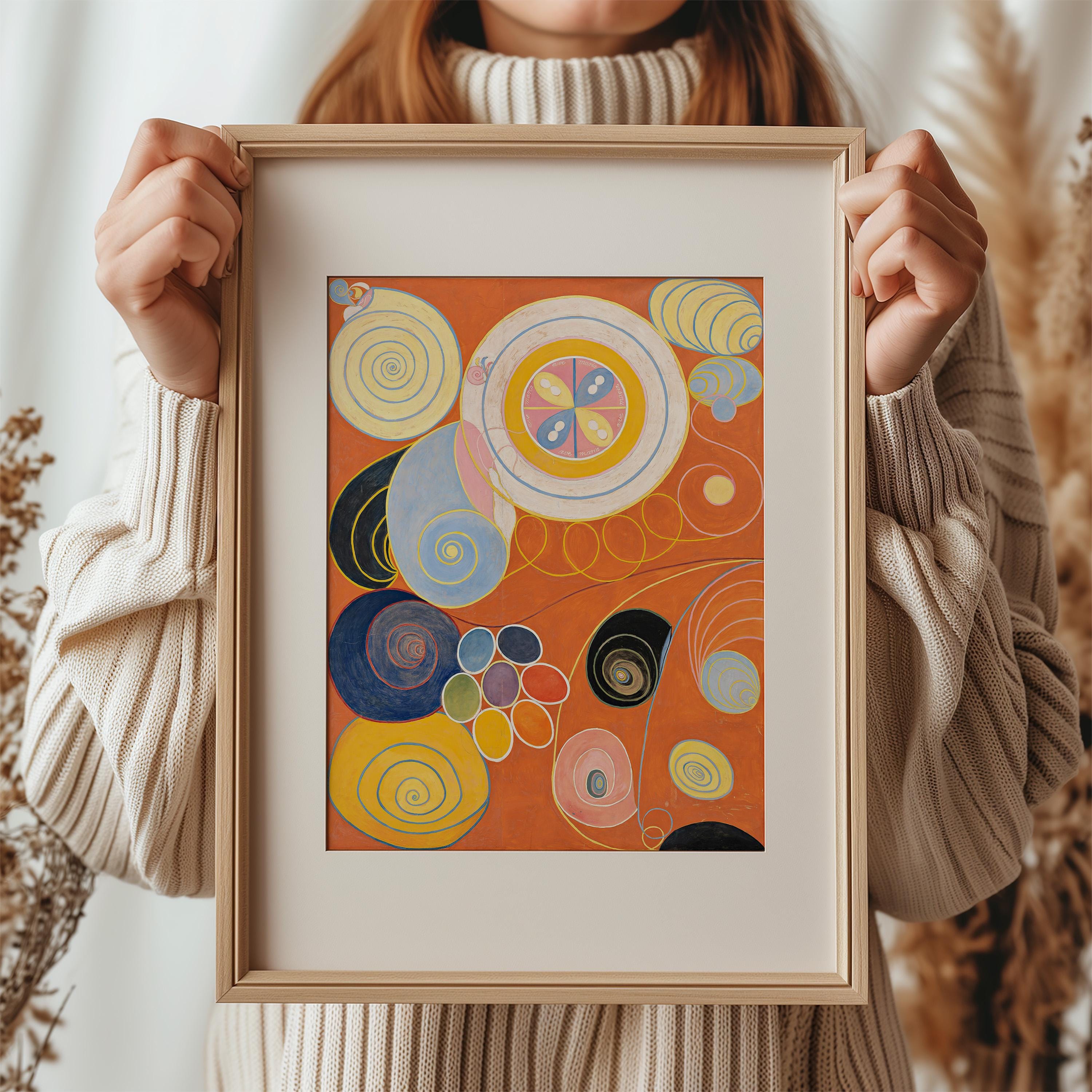 The Ten Largest, No. 3, Youth by Hilma Af Klint 1907 | Abstract