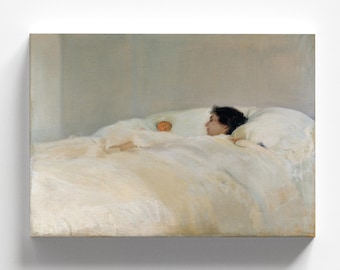 Madre de Joaquín Sorolla y Bastida 1895 / Impresionismo Lámina (D1201)