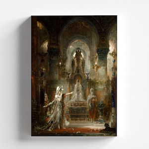 Salome Dancing before Herod by Gustave Moreau 1876 | Symbolism Art Print (D0930)