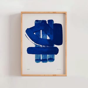 Pierre Soulages Print, Sérigraphie 18, Abstract Art, Lithograph