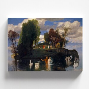 The Island of Life by Arnold Böcklin 1888 | Symbolist Art Print (D0715)