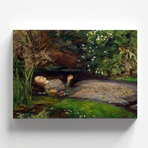 Ophelia by John Everett Millais 1851 | Pre-Raphaelite Art Print (D0207)
