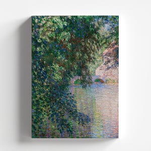 Moulin de Limetz by Claude Monet 1888 | Impressionism Art Print (B8033)