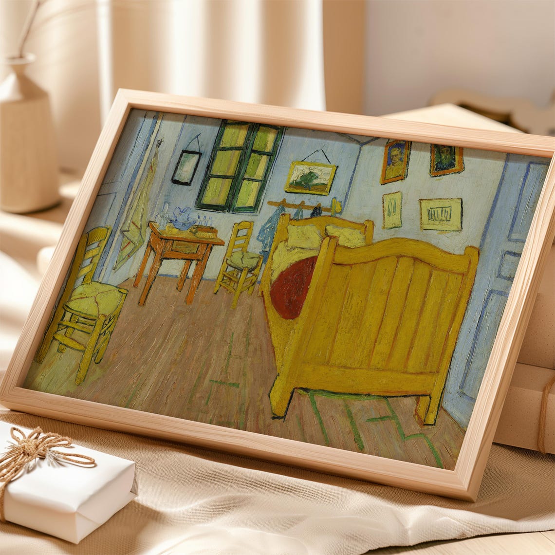 Bedroom in Arles by Vincent Van Gogh 1888 (first Version) | Post ...