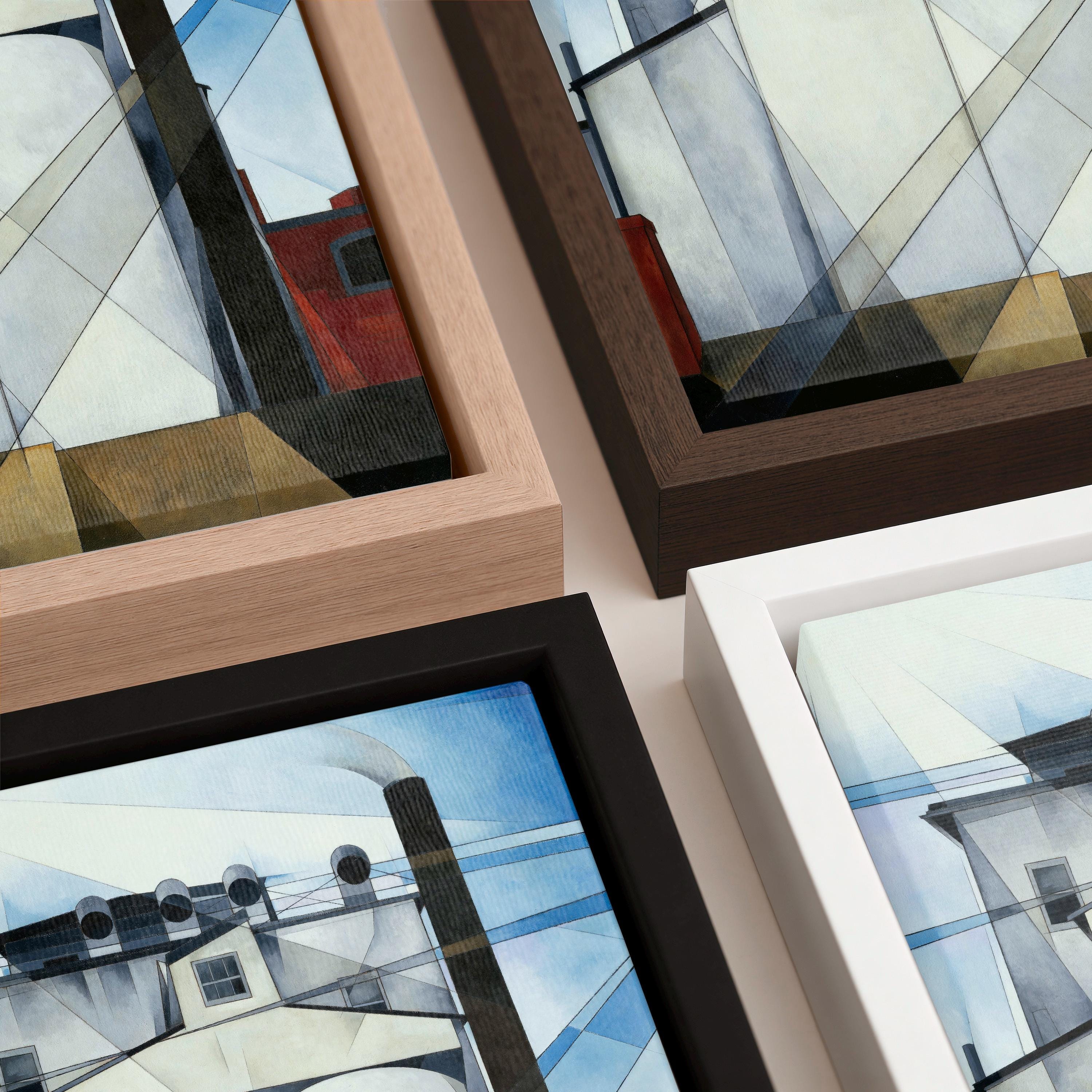 My Egypt by Charles Demuth | Industrial Architecture Canvas Art
