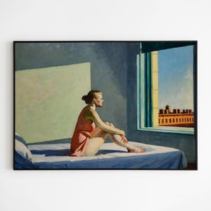 Morning Sun by Edward Hopper 1952 | American Art Print (B8388)