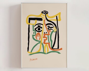 Picasso アート 洋書 Pablo Picasso COA art painting original drawing vintage