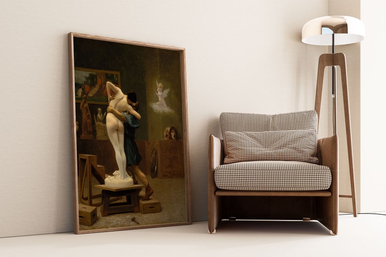 Pygmalion and Galatea by Jean-léon Gérôme 1890 Home Decor - Etsy