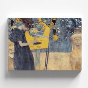 Music by Gustav Klimt (1895) | Art Nouveau (Modern), Symbolism (B4698)