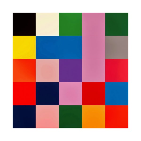 25 Colors (25 Farben) 902-7 by Gerhard Richter 2007 | Conceptual Art, Op Art, Abstract