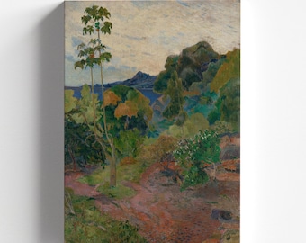Martinique Landscape by Paul Gauguin 1887 | Post-Impressionism Art Print (B4814)