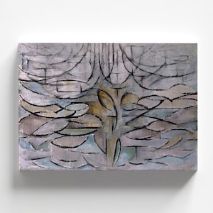 Blossoming Apple Tree by Piet Mondrian 1912 | Cubism Art Print (B4268)
