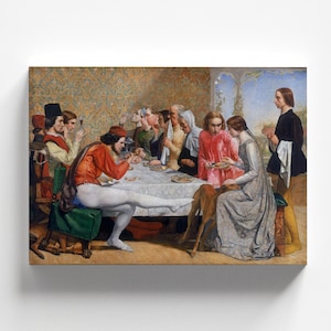 Isabella by John Everett Millais 1849 | Pre-Raphaelite Art Print (D0214)