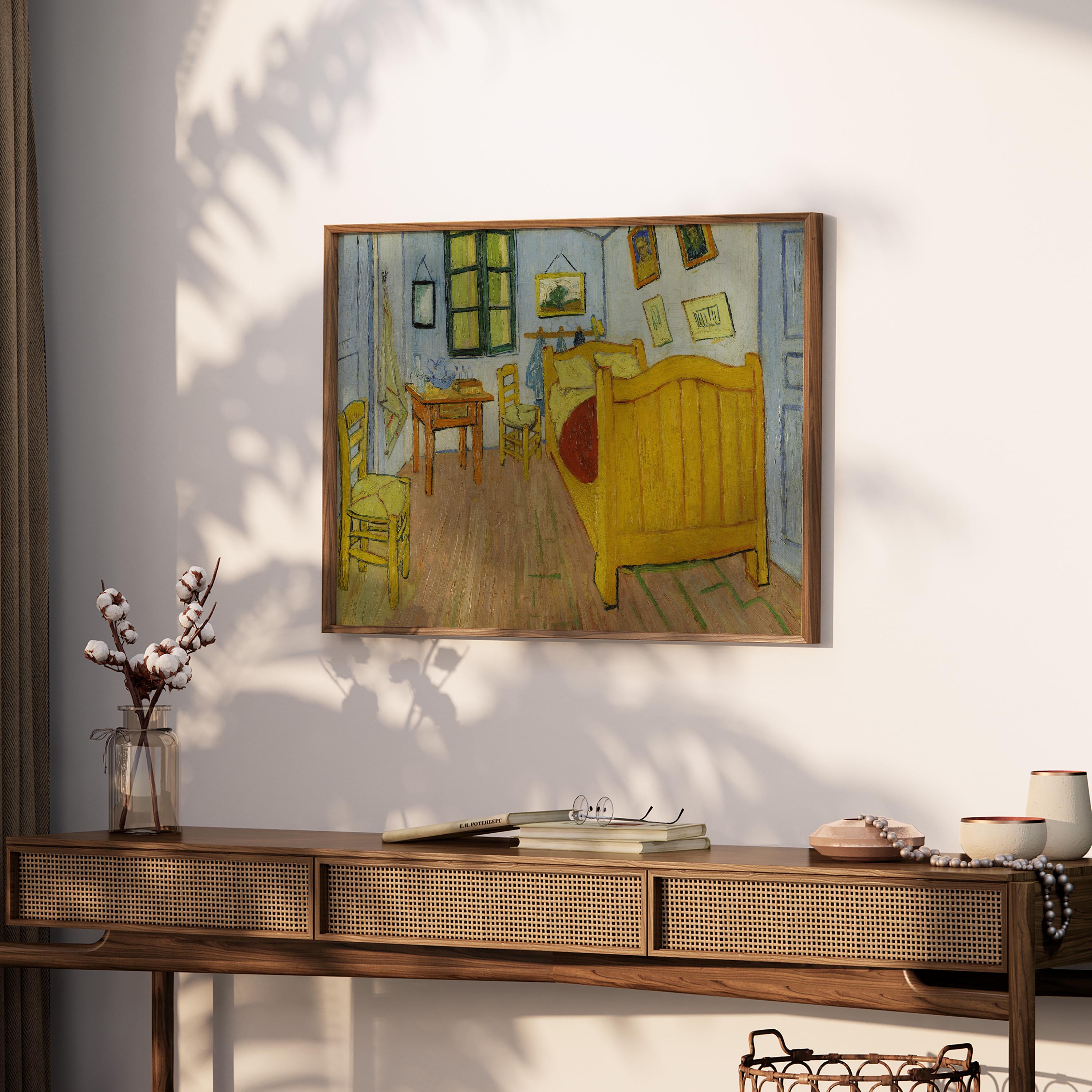 Bedroom in Arles by Vincent Van Gogh 1888 (first Version) | Post ...