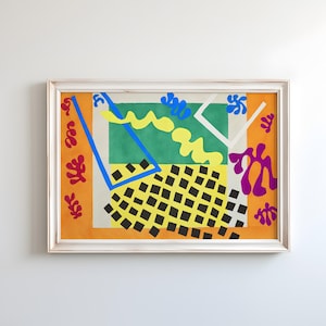The Codomas (Les Codomas) from &#39;Jazz&#39; by Henri Matisse 1947 | Fauvist Modern Art Print (B4781)