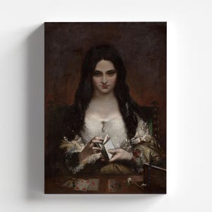 The Wish by Theodor von Holst 1840 | Romanticism Art Print (B4192)
