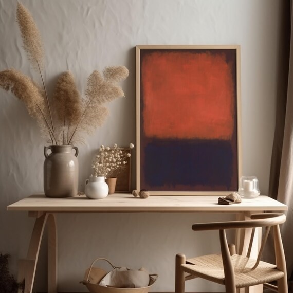 No.14 by Mark Rothko 1960 | Abstract Expressionism Art Print