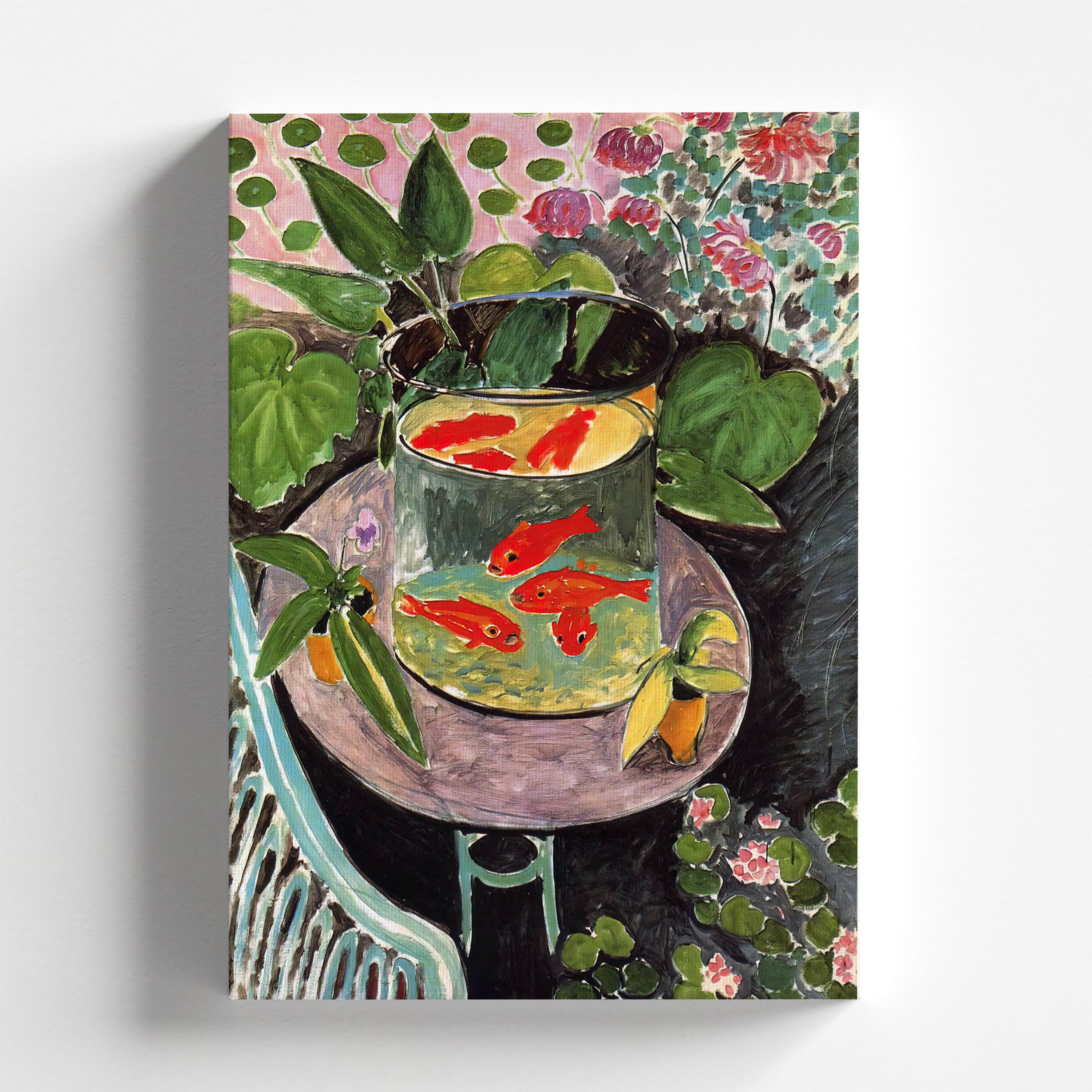 Goldfish by Henri Matisse 1911 | Fauvist Still Life Art Print