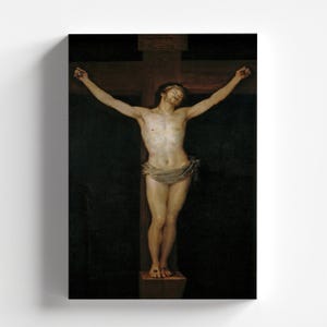 Christ Crucified by Francisco Goya 1780 | Romanticism Art Print (B3899)