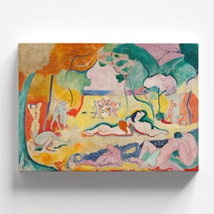 Alegria da Vida (Le bonheur de vivre) por Henri Matisse, 1906 | Obra-prima do Fauvismo (B4477)