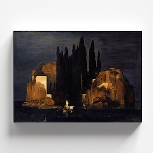 Isle of the Dead (Version 1) by Arnold Böcklin 1880 | Symbolist Art Print (D0716)