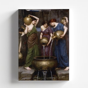 The Danaïdes by John William Waterhouse 1903 | Pre-Raphaelite Art Print (B4877)