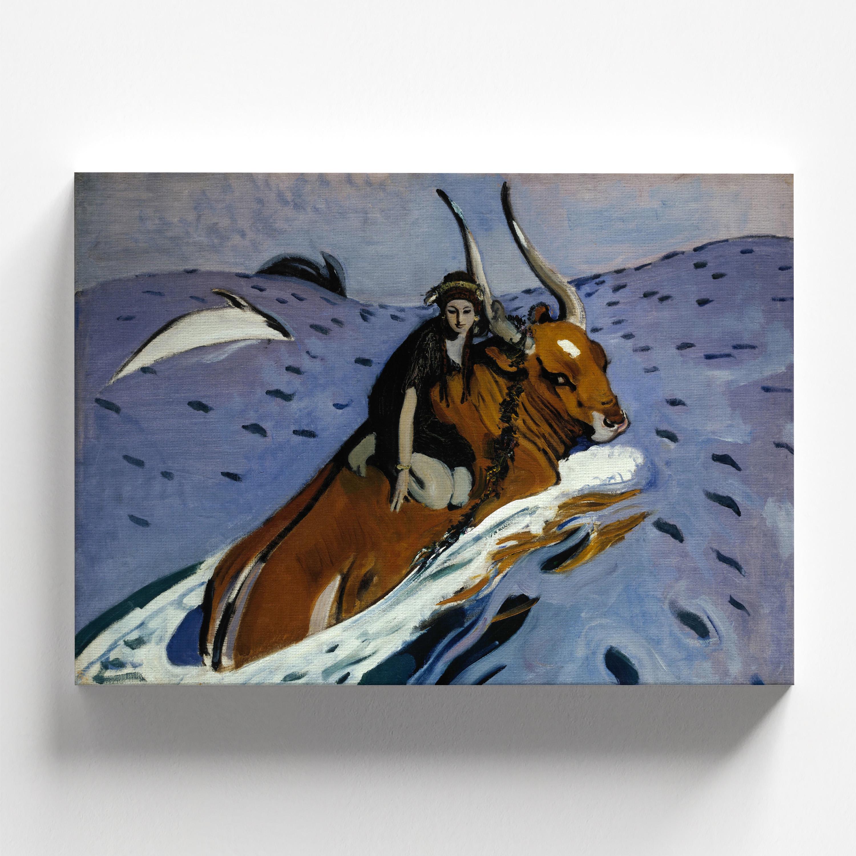 The Rape of Europa by Valentin Serov 1910 | Realism Art Print