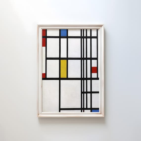 Composition in Red, Blue, and Yellow by Piet Mondrian 1937-42