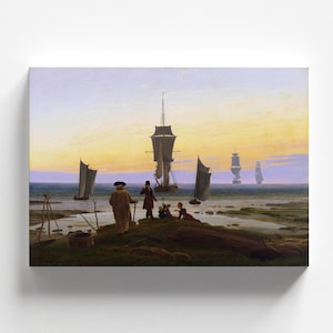 Die Lebensstufen von Caspar David Friedrich 1835 | Romantik Kunstdruck (B4092)