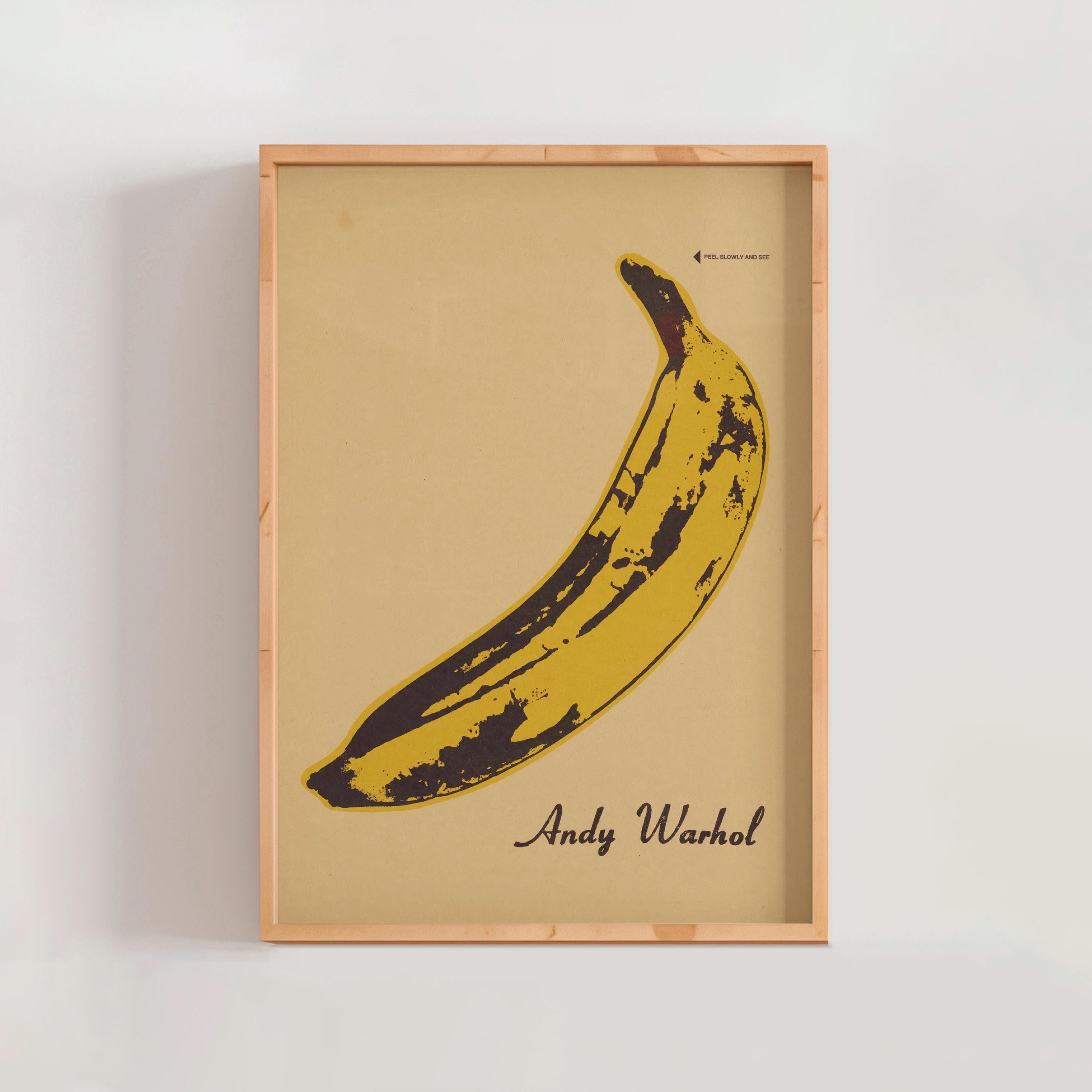 The Velvet Underground & Nico Andy Warhol Poster 1967 | Pop Art 