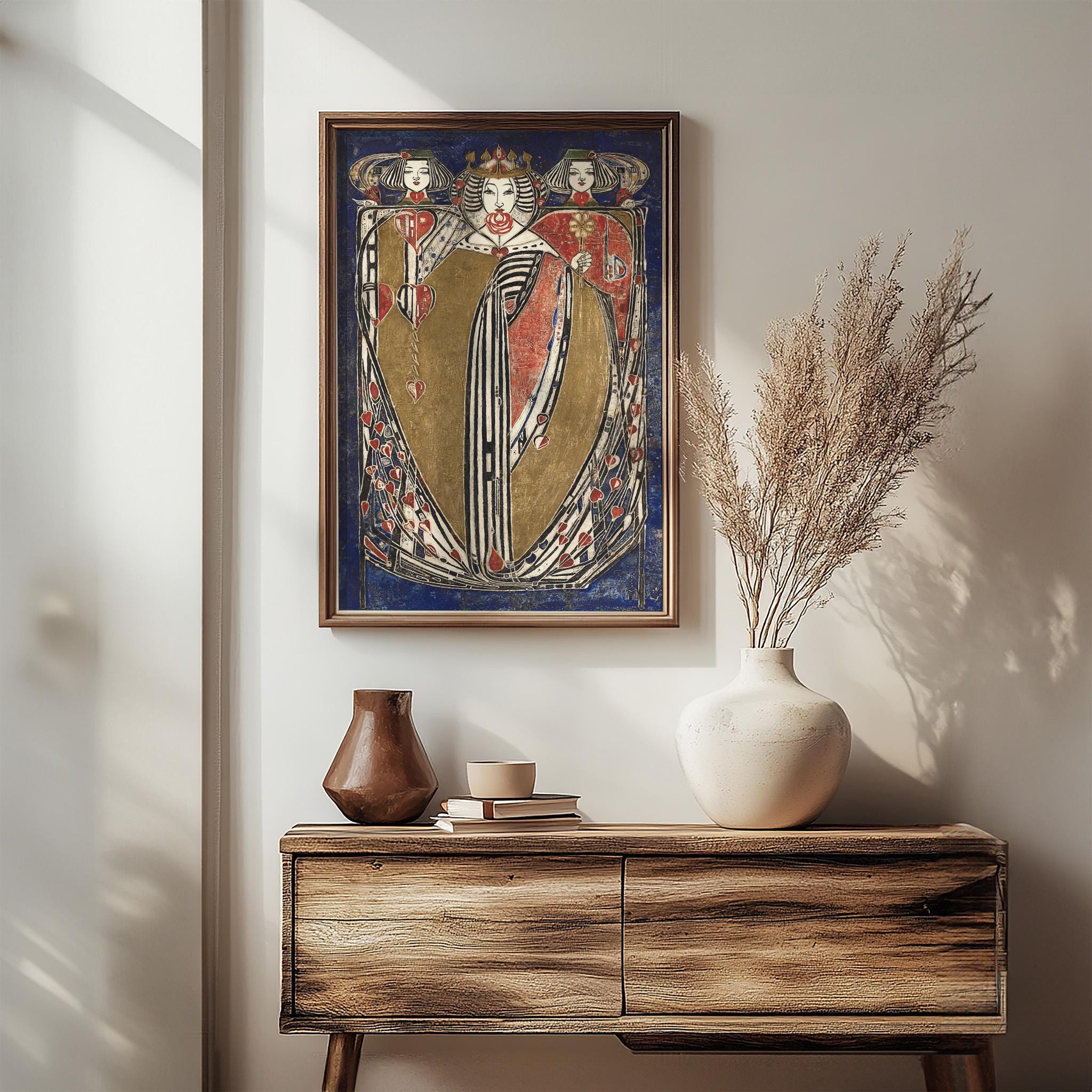 Queen of Hearts by Margaret Macdonald Mackintosh 1909 | Arts and