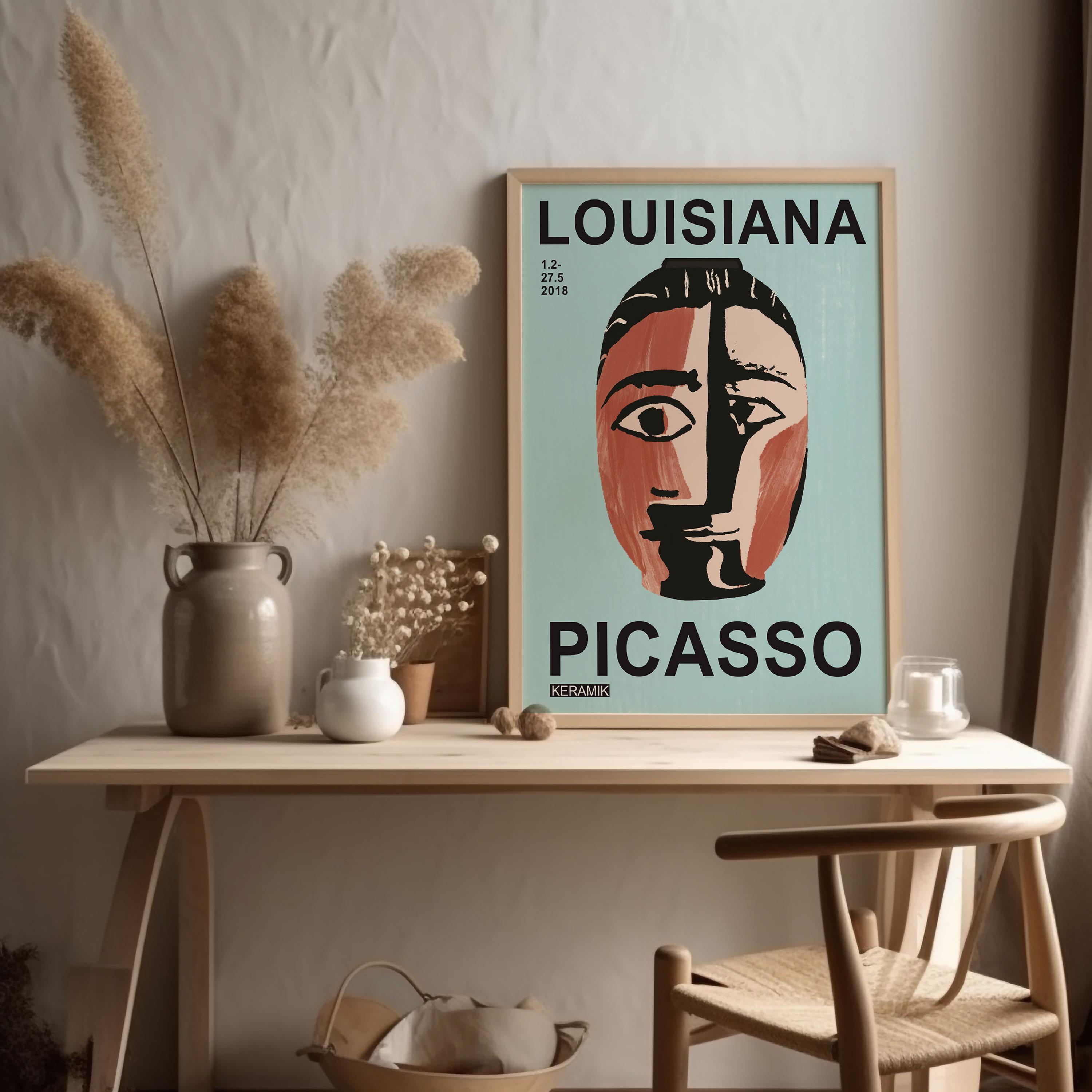 Tête De Femme Louisiana by Pablo Picasso | Modern Art Exhibition