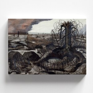 Wire by Paul Nash 1918 | War Art Art Print (D0960)