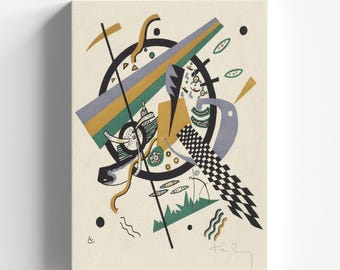 20th Century Abstract Art: Vasily Kandinsky Print Reproduction