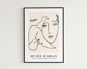 Picasso Musée D'orsay Kunstausstellung Poster | Poster | Einweihungsparty Geschenke
