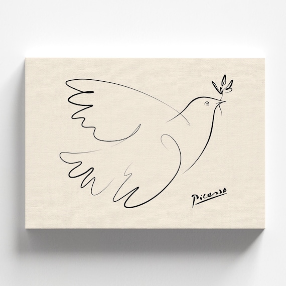 Blue Dove of Peace Lithograph by Pablo Picasso | Modern