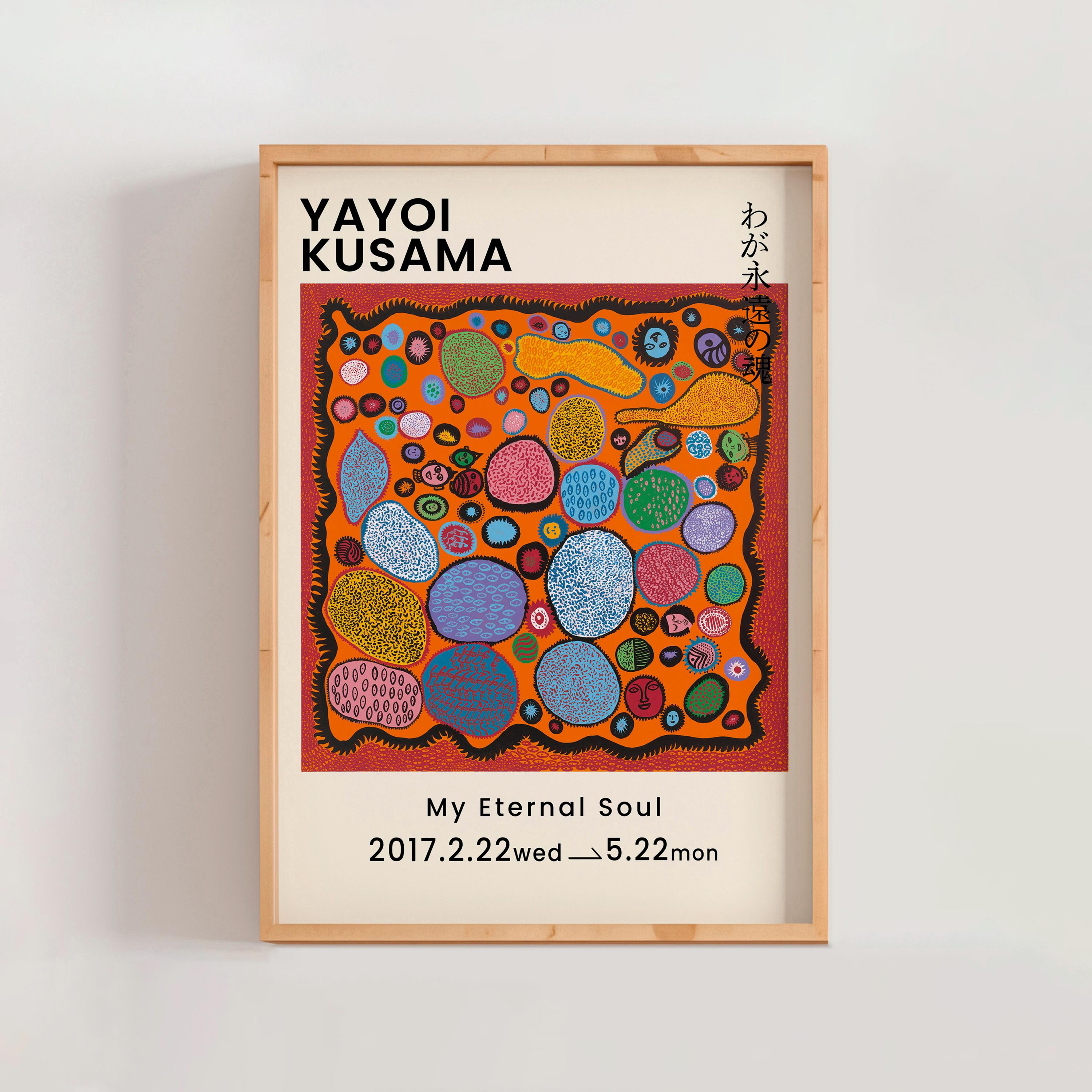 My Eternal Soul by Yayoi Kusama Poster Art | Contemporary Art