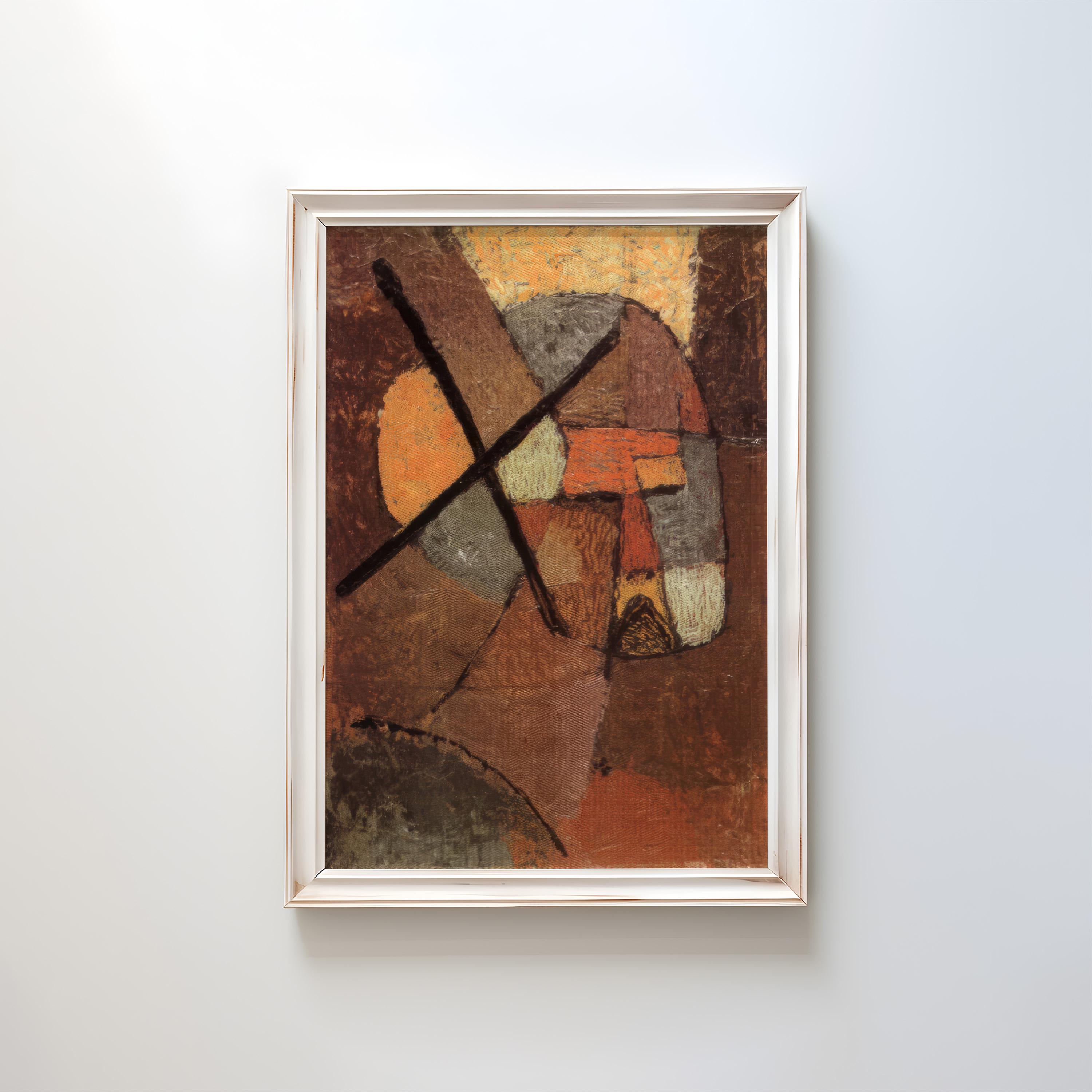 Struck From the List by Paul Klee 1933 | Expressionism Art Print