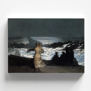 Summer Night (Nuit d&#39;été) by Winslow Homer 1890 | American Art Print (D1209)