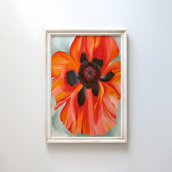 絵画 Ruby-red Flowers RED FLOWER - Original Painting – Shop Britto