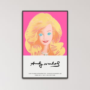 Andy Warhol Barbie - Etsy