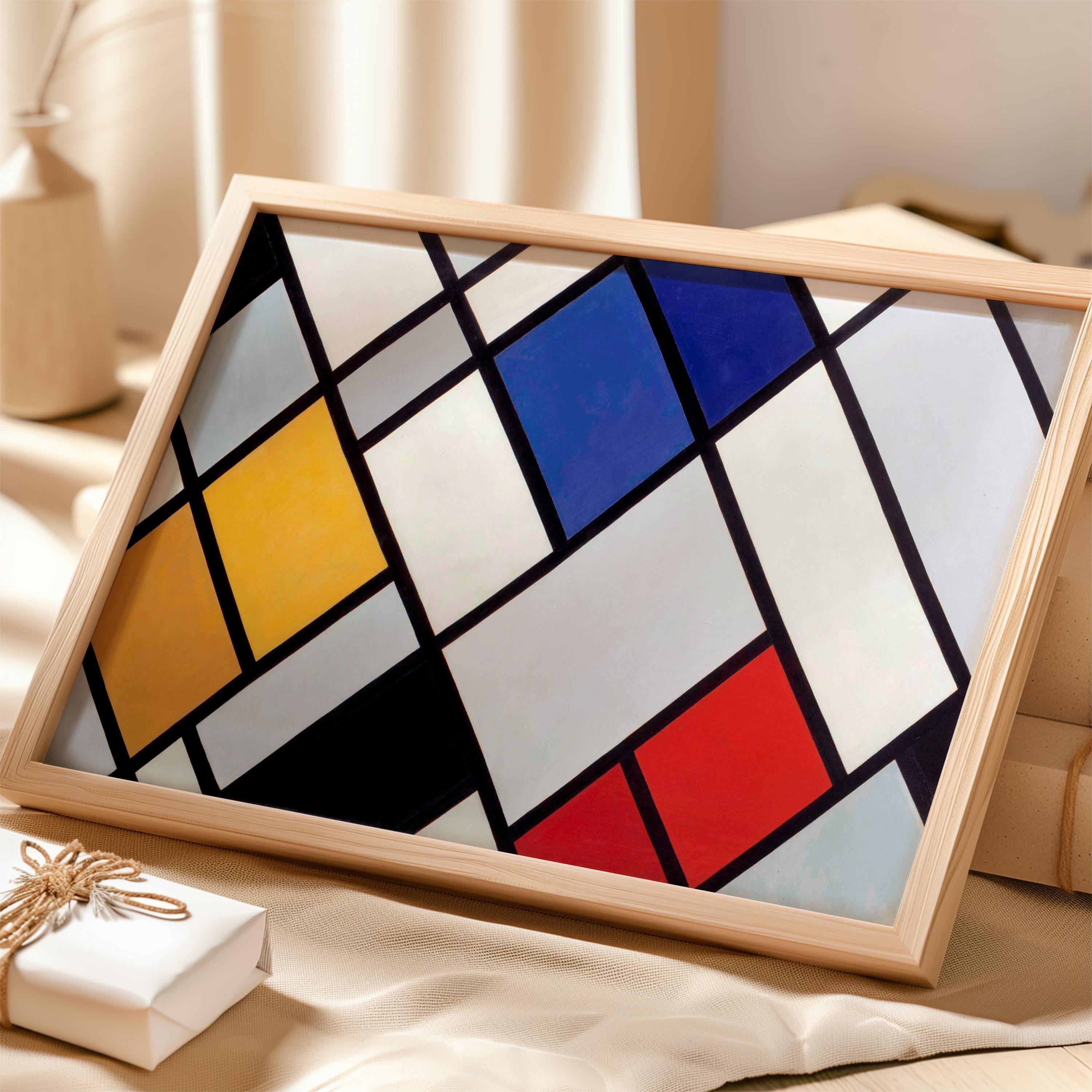 Composition XVI by Theo Van Doesburg 1925 | De Stijl Art Print