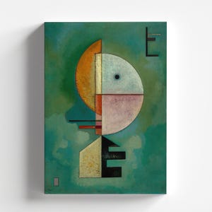 Verso l&#39;alto di Wassily Kandinsky 1929 / Stampa artistica astratta (B4826)