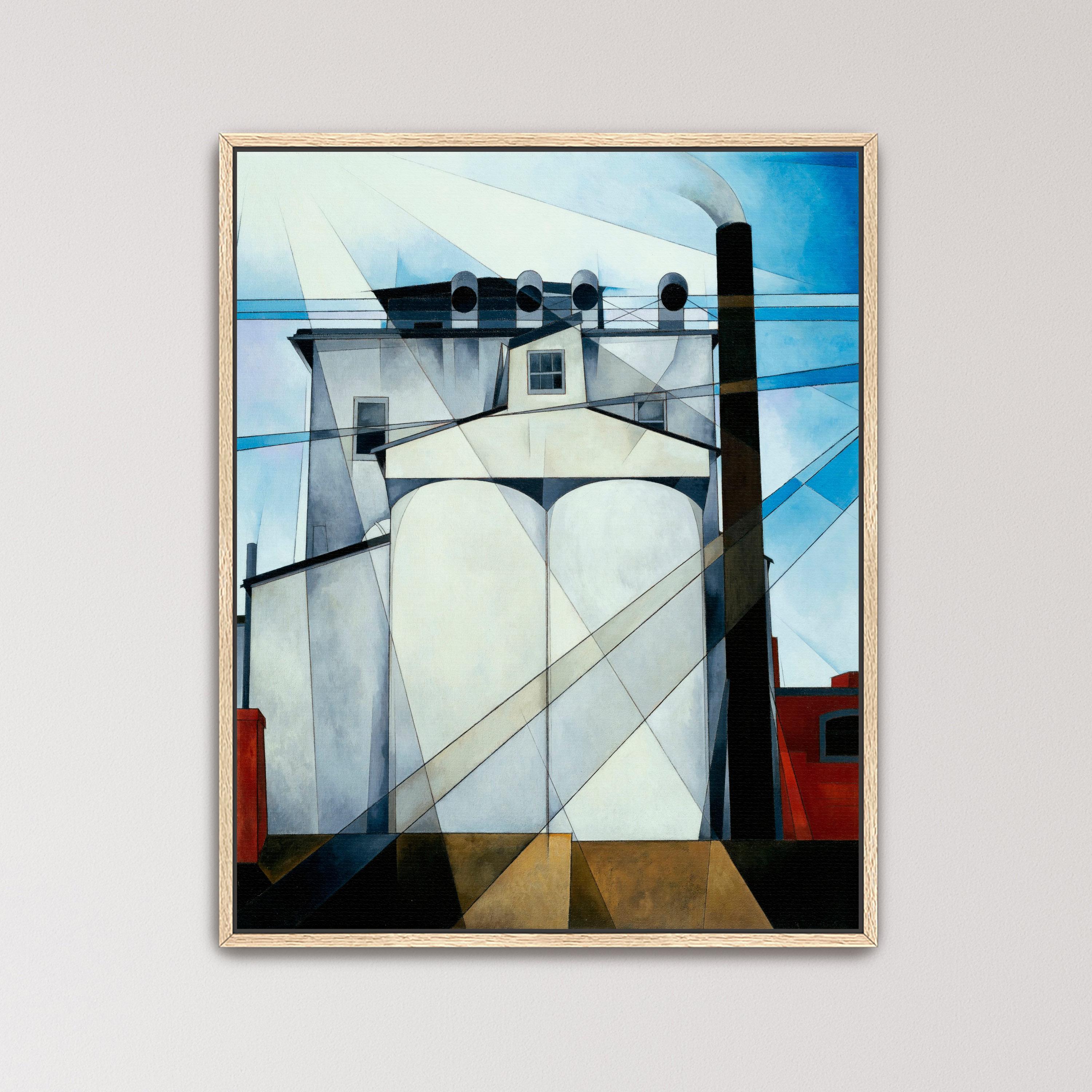 My Egypt by Charles Demuth Canvas Print | Factory Building Art
