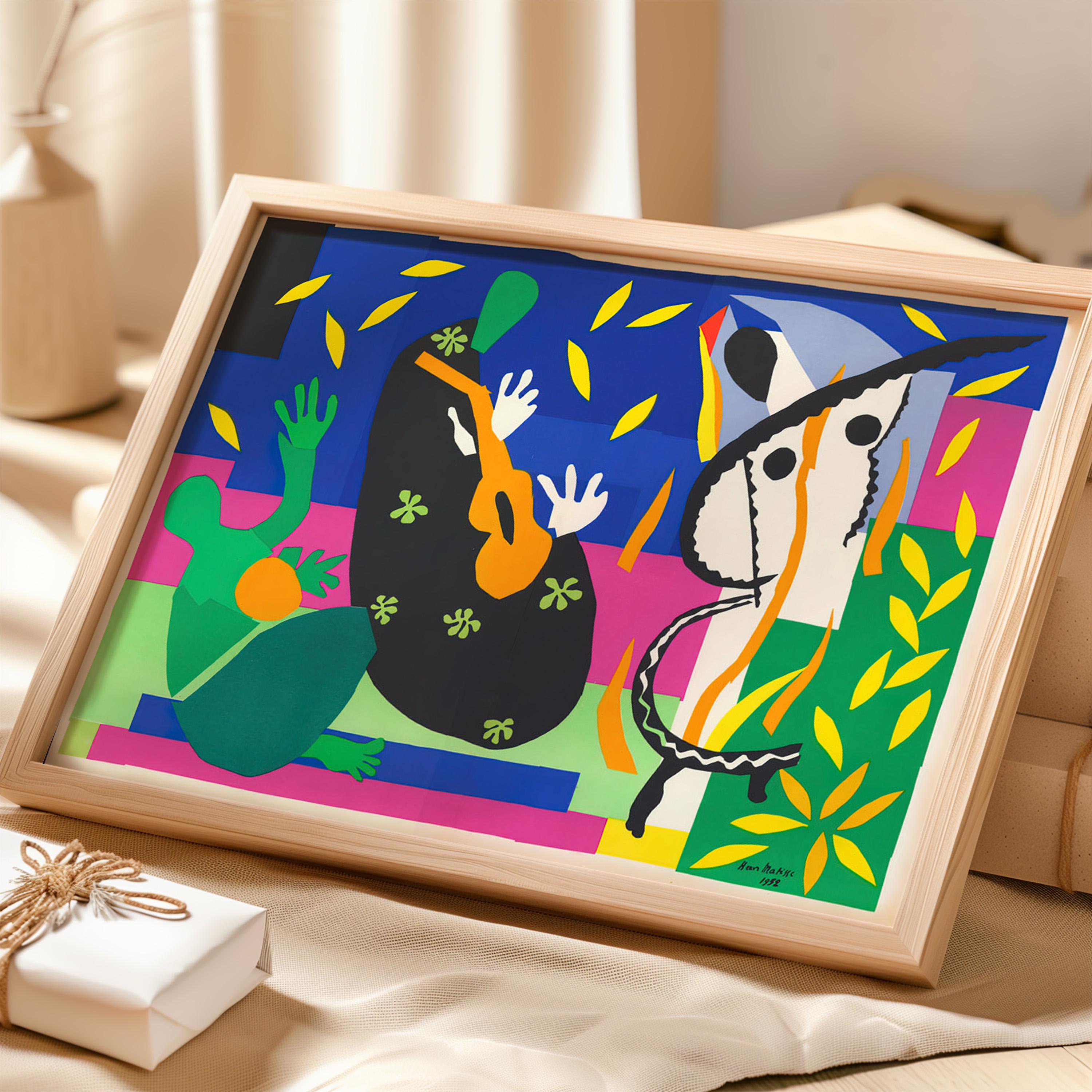 The King's Sadness From 'jazz' by Henri Matisse 1952 | Modern Art
