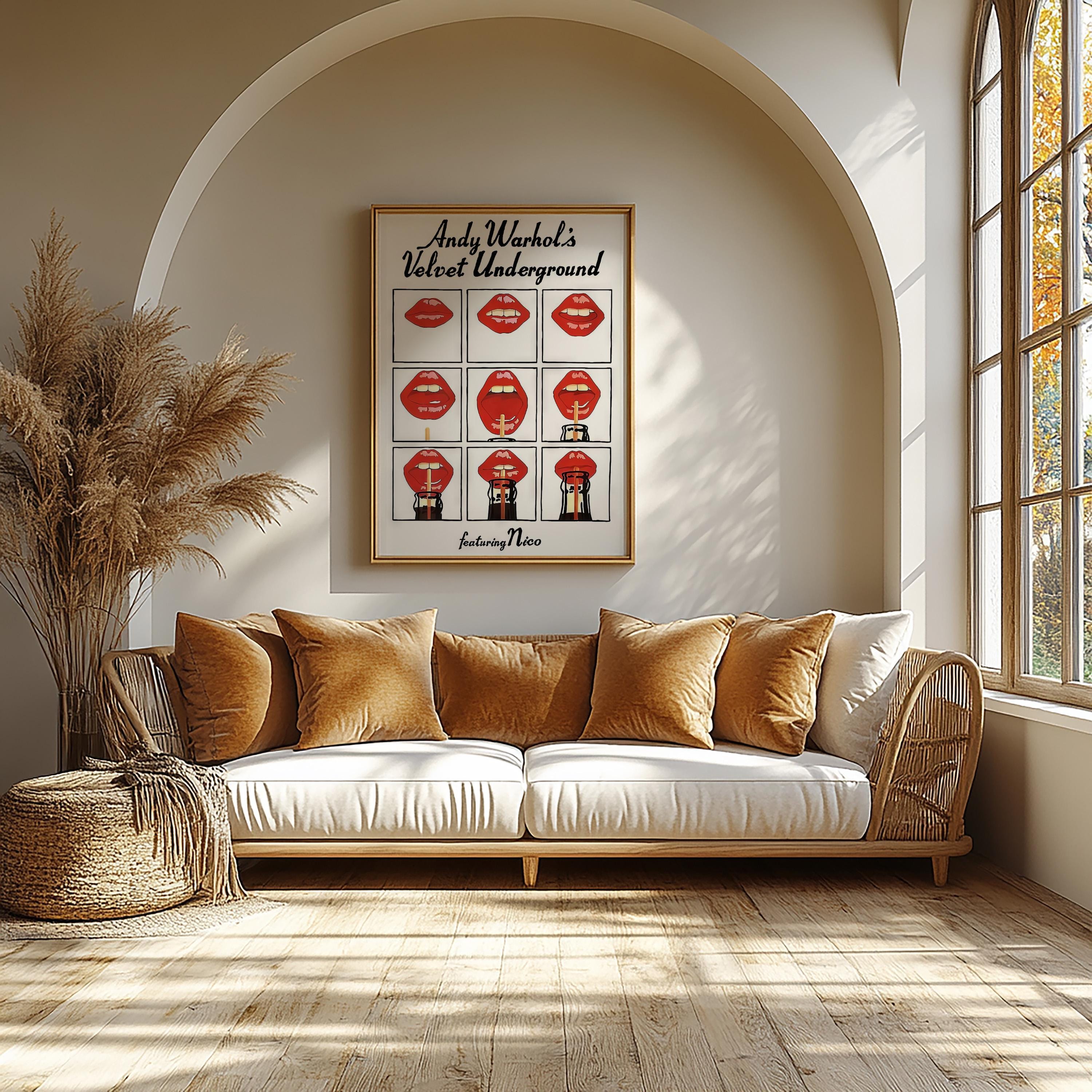 Andy Warhol's Velvet Underground Featuring Nico Art Print | Pop