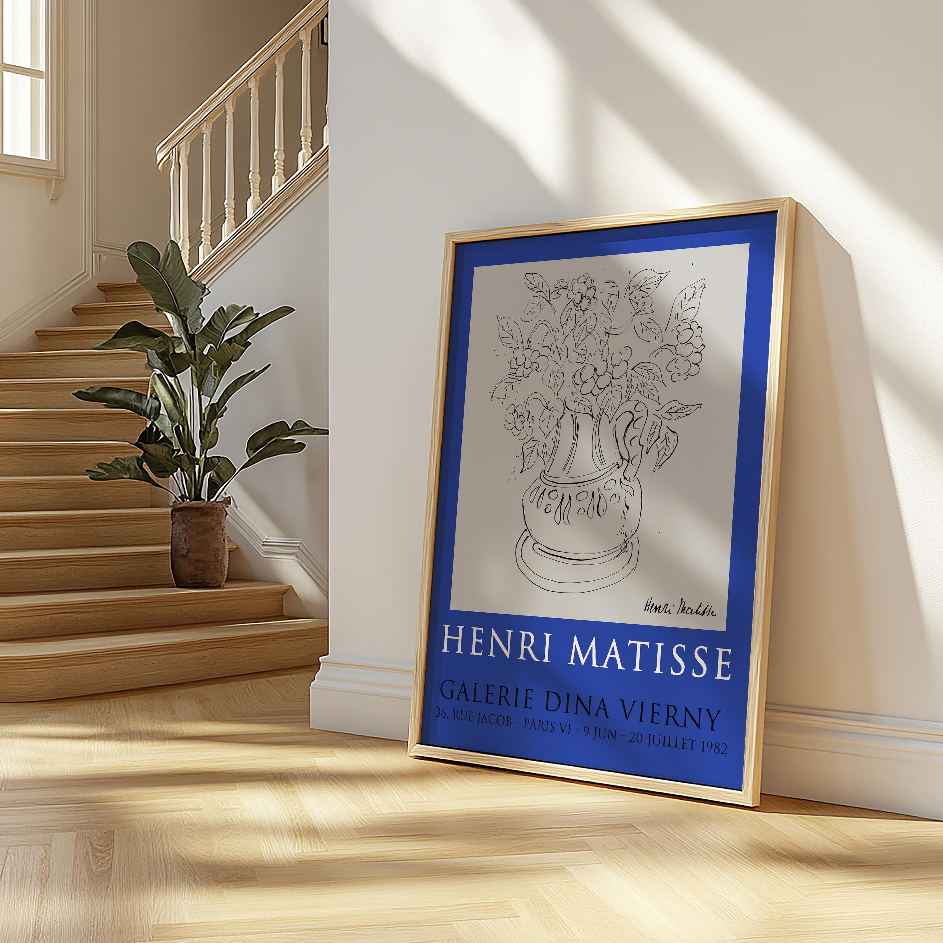 Henri Matisse Galerie Dina Vierny 1944 Poster | Modern Art