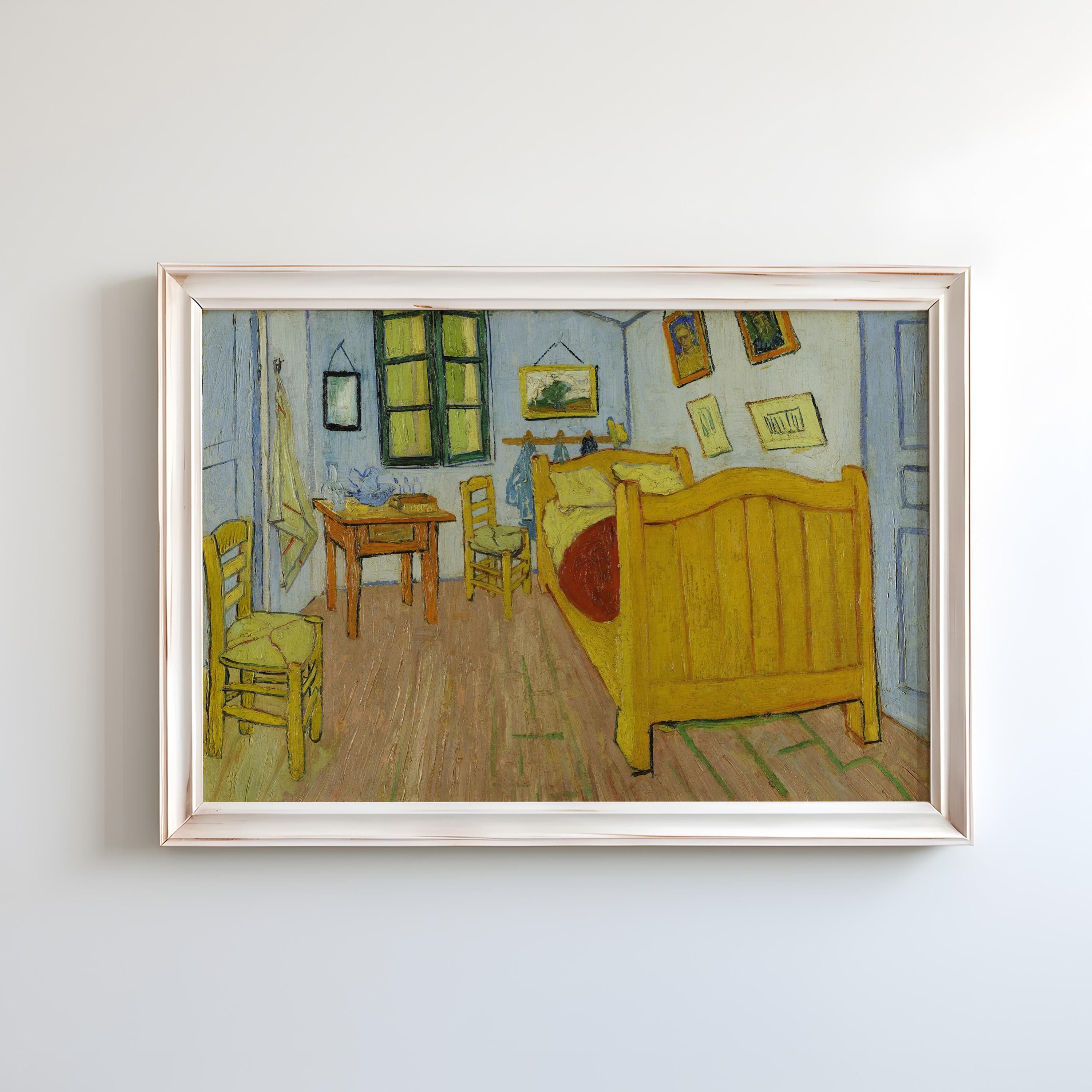 Bedroom in Arles by Vincent Van Gogh 1888 (first Version) | Post ...